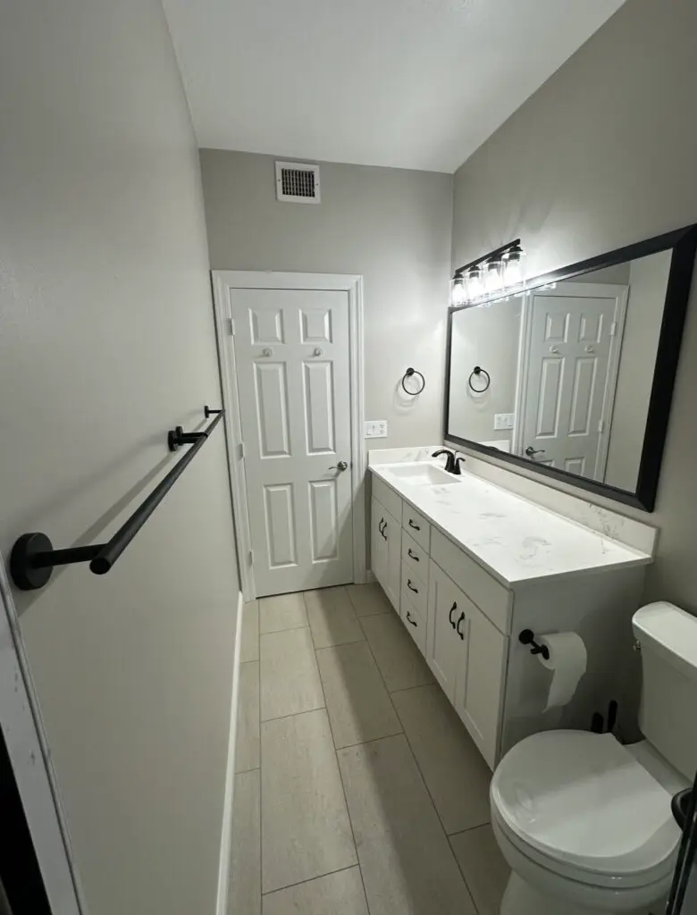 Bathroom Remodeling Project in Glendale — drywall repair