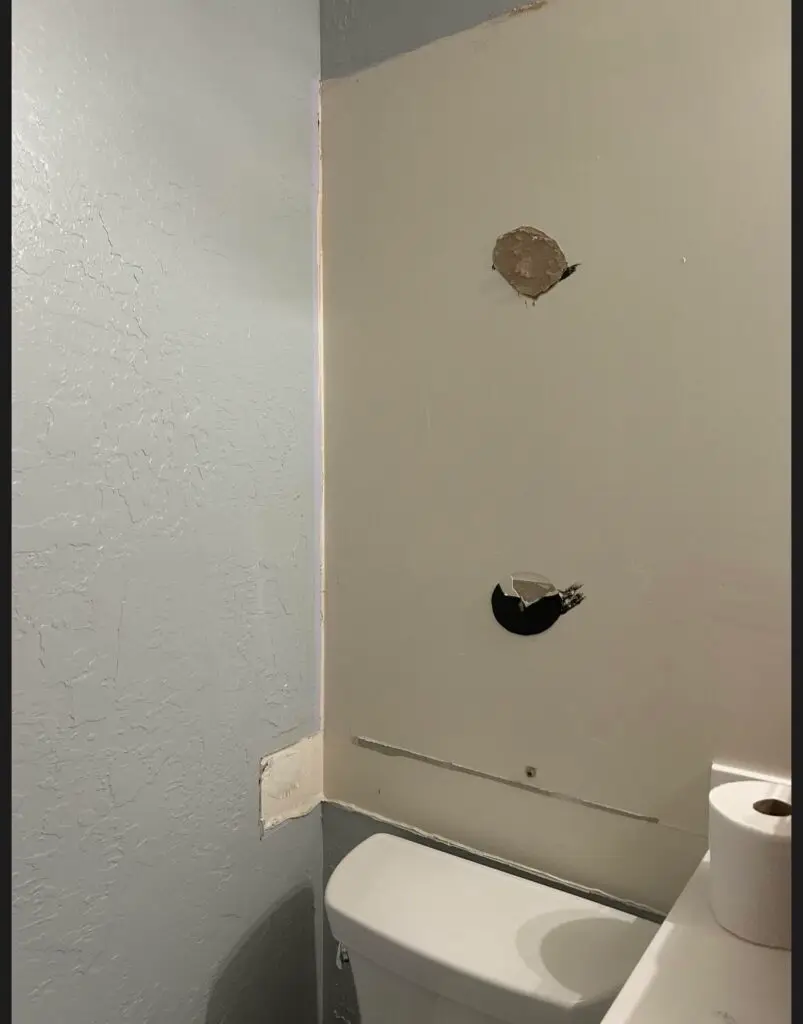 Bathroom Remodeling Project in Glendale — drywall repair bathroom