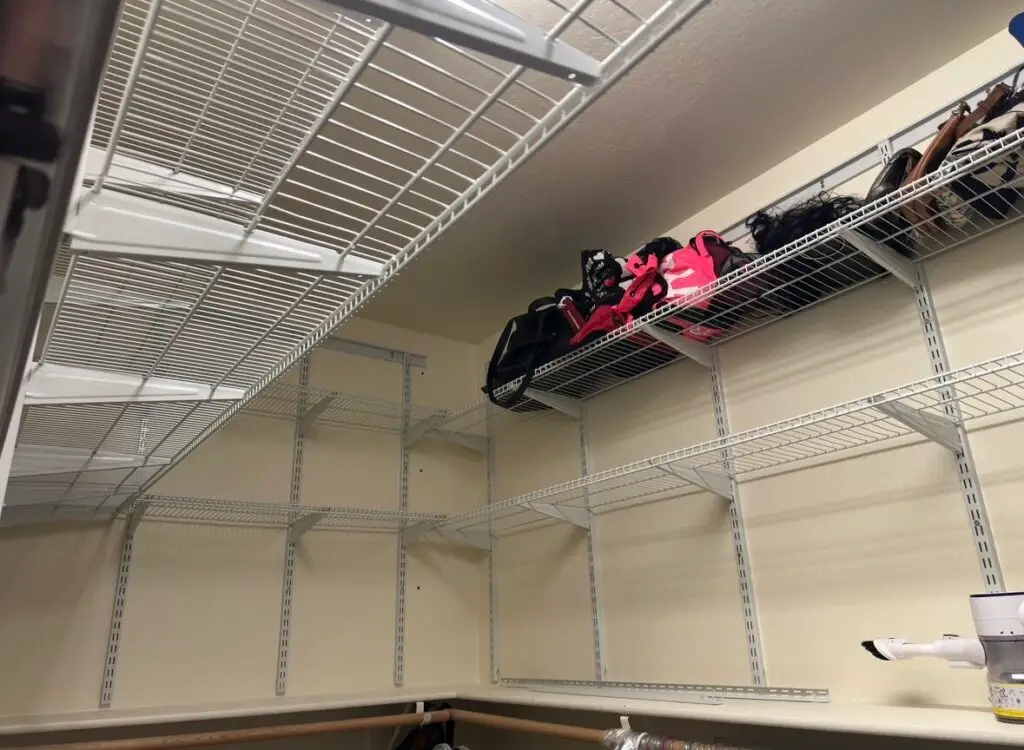 Closet Shelving Installation in Peoria — adjustable wire shelving