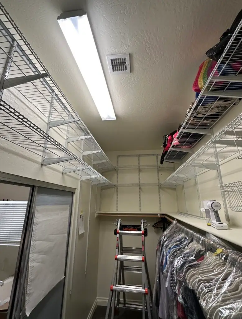 Closet Shelving Installation in Peoria — furniture assembly